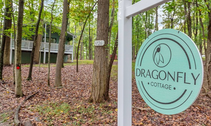 The Woods Cabina | NEW Hot Tub, Fireplace, Fire Pit & Resort Amenities
