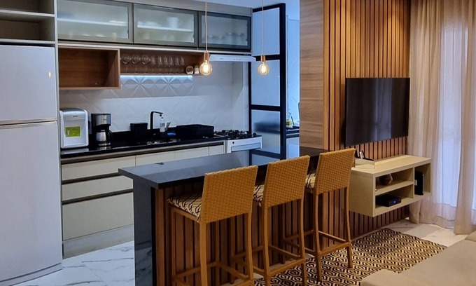 Sao Lourenco Apartamento | Apartamento de planta baja con camino a casa