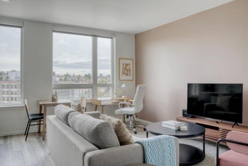 Yesler Terrace Apartamento | First Hill studio w gym bbq nr park SEA-636