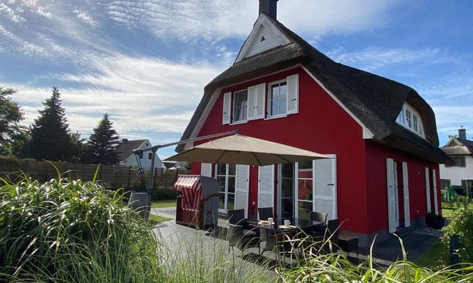 Ummanz Casa | Fischer's Ferienhaus Rügen mit Sauna und Kamin