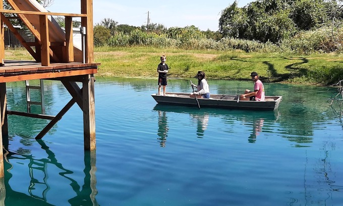 Somerville Cabina | Fish n Fin Cabin at Lake Somerville- Sleeps 9, Somerville, TX, Birch Creek