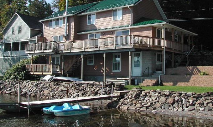 Richfield Springs Casa | Fisher's Landing, Swimming, fishing, kayaks, canoe, paddleboards, panoramic view