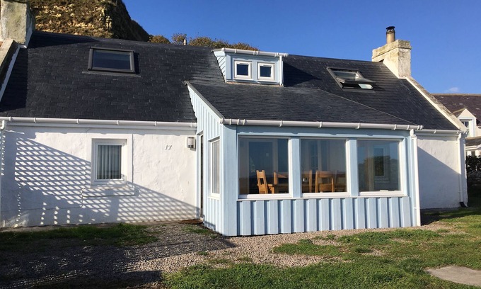 Tain Cabaña | Casa del pescador en el tranquilo pueblo con vistas a la montaña La Mar