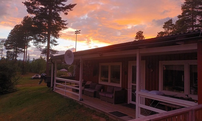 Rusksele Alquiler De RV | Fishing camp rusksele on the Vindel River in Lapland