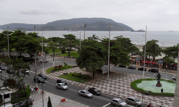 Embare Apartamento | Montar 1 dormitorio con vista panorámica de la playa, Wi-Fi, Gar. Colectivo, Embaré (canal 4)