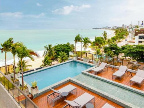 Manaira Apartamento | Flat ARPOAR Suítes Manaíra com vista para o mar