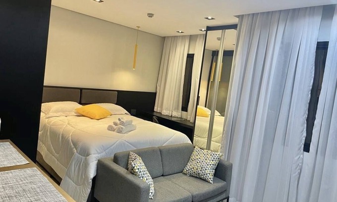 Vila Olimpia Apartamento | Flat Deluxe em Apart Hotel