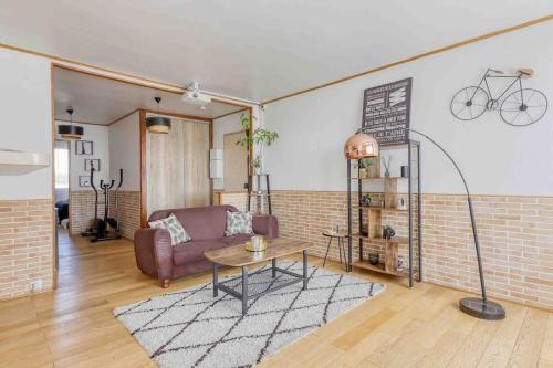 Saint-Denis Apartamento | Flat Design St Denis 4 personnes
