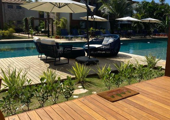 Barra Grande Apartamento | Flat luxo, próximo da praia e da vila de Barra Grande-Ba na península de Maraú - Condomínio Villagio de Mari