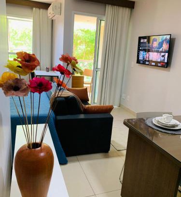 Smin Apartamento | Flat moderno e aconchegante às margens do lago
