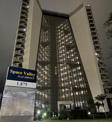 Sao Jose dos Campos Apartamento | Flat Premium -Acesso a pé ao shopping Center vale - Edifício Summit (Ar condicionado)