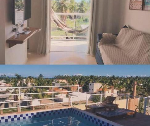 Ponta do Mangue Apartamento | Flat Recanto do Mar - Maragogi AL