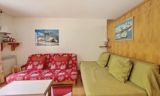 Saint-Jean-dʼAulps Apartamento | Flat Relais S9 - Near Ski Slopes - Saint Jean D'Aulps - 4 persons