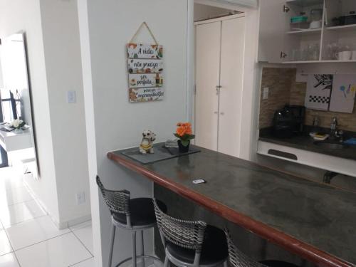 Sao Vicente Apartamento | Flat São Vicente 5 minutos da praia