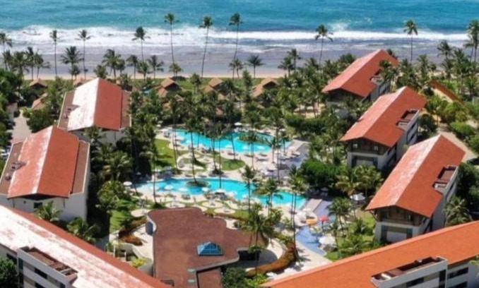 Porto de Galinhas Apartamento | Flat térreo 2 quartos-Resort Marulhos B101-Muro Alto-Porto de Galinhas