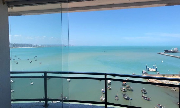 Cais do Porto Apartamento | Flat Vista Completa Beira Mar