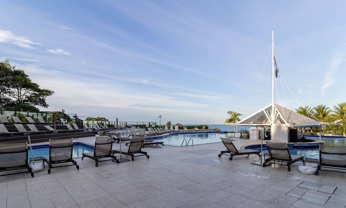 Ingleses Sul Apartamento | Flat Vista mar Dentro de Resort de Luxo Sto2206