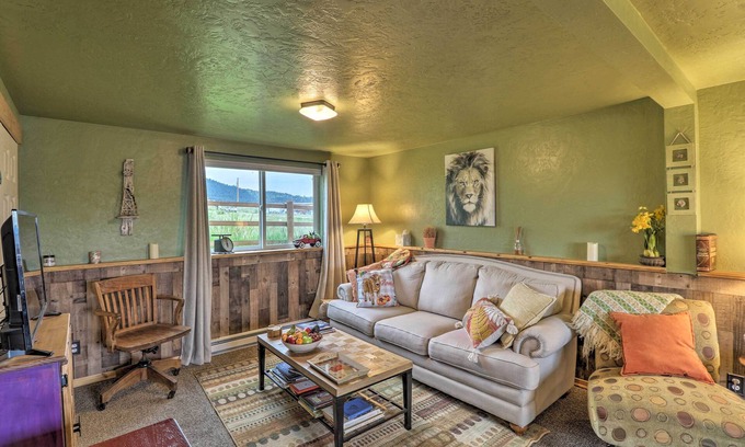 Big Arm Apartamento | Flathead Lake-View Studio: 38 Mi to Blacktail