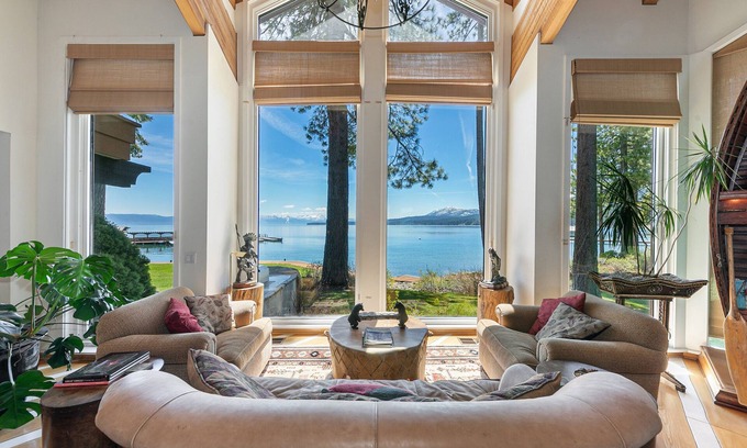 Tahoe Pines Casa | Fleur Du Lac 7 By Tahoe Getaways - Monthly Rental with Pool, Tennis, Gym, Buoy, Lakefront