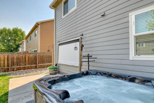 Security-Widefield Casa | FlightDeck HotTub Fireplace NearAirport FamilyHome