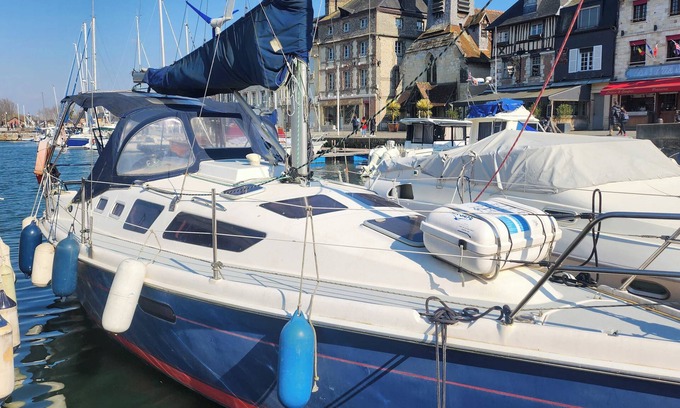 Honfleur Alquiler De Eote | Floating house with terrace in Honfleur