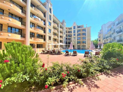 Pomorie Apartamento | Flora Beach Resort apartment free parking