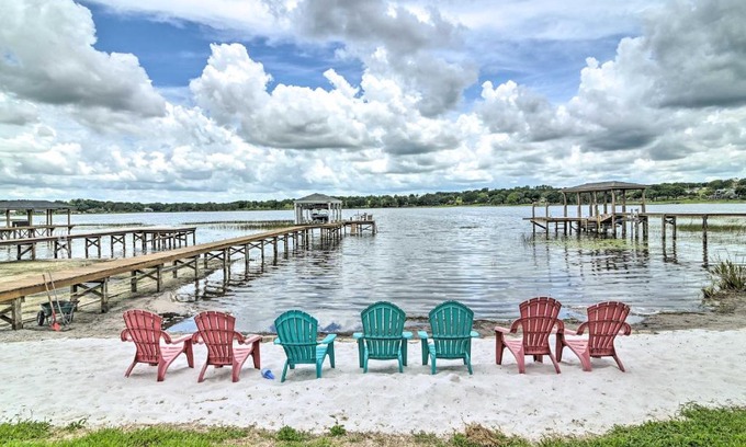 Sawmill Casa | Florida Family Home with Dock on Saw Mill Lake!