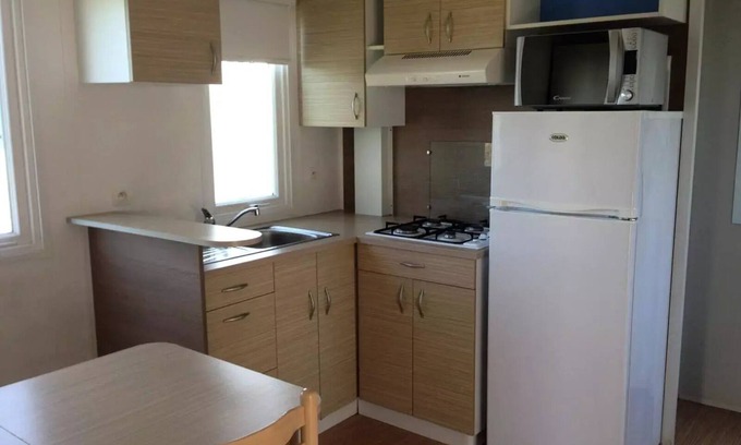 LʼAiguillon-sur-Mer Casa | Flower Camping Le Pré des Sables *** - Mobil-home Standard 33m2 3 bedrooms 6 people