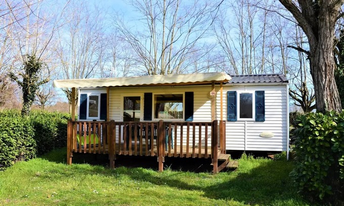 Rieux-de-Pelleport Casa | Camping Les Mijeannes *** - Cottage Loggia 3 Habitaciones 4 Personas