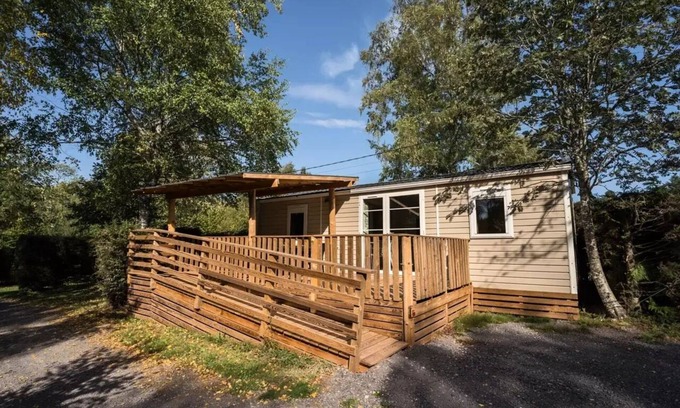 Granges-Aumontzey Casa | Flower Camping LA STENIOLE **** - Mobile home PMR Comfort - 2 bedrooms 4 people