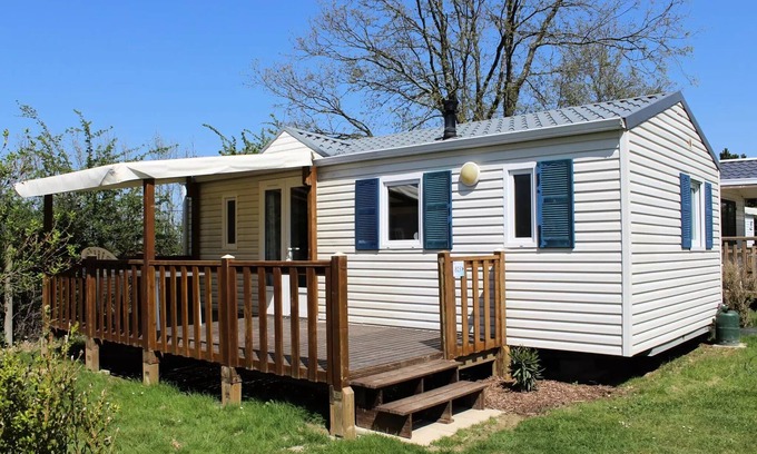 Les Achards Casa | Flower Camping Le Pavillon *** - Mobil home Standard 34m2 - 3 bedrooms + Semi-covered terrace 6 people