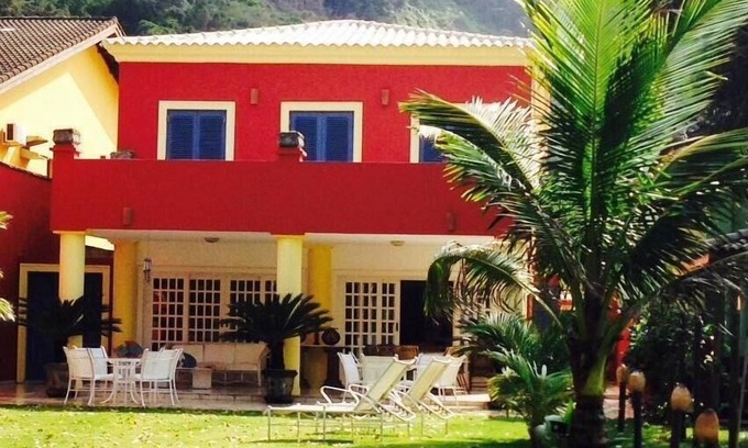 Barequecaba Casa | ¡Pie en la arena maravillosa! condominio seguridad 24h 5 suites con jardín privado