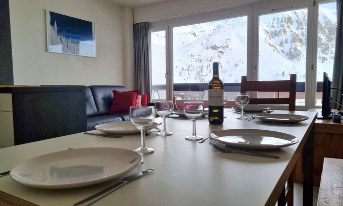 Tignes le Lac Apartamento | Hermoso apartamento totalmente renovado, 8p, Senderos de pie, Tignes Le Lac, WIFI.