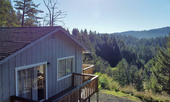 Willits Casa | Forest Oasis W/Sunset Views