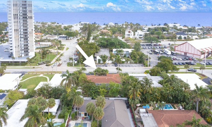 Dolphin Isles Casa | Fort Lauderdale Beach villa con piscina, a pie de playa, perfecta escapada a la playa