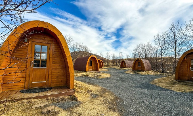Borgarnes Cabina | Fossatún Camping Pods & cottages – Sleeping bag accommodation