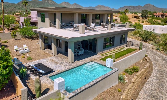 Fountain Hills Casa | Fountain Hills Escape with Panoramic Mtn Views!
