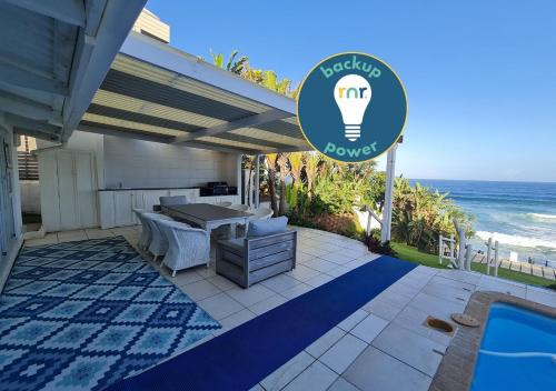 Shaka's Rock Casa | Four Bedroom Main plus 2 Bedroom Cottage Ballito Beachfront KTL1