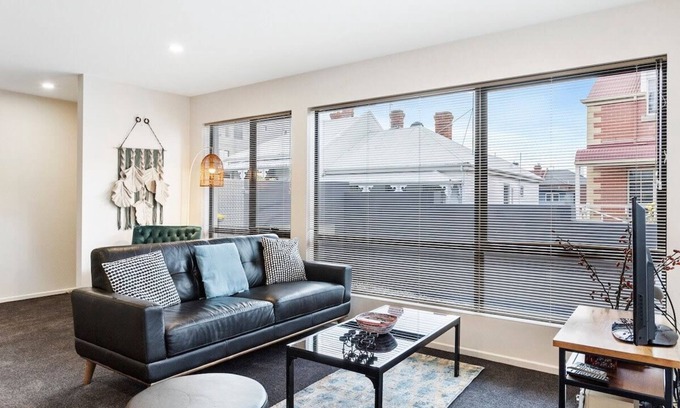 Hobart Central Business District Apartamento | Four on Flinders - One bedroom central apartment
