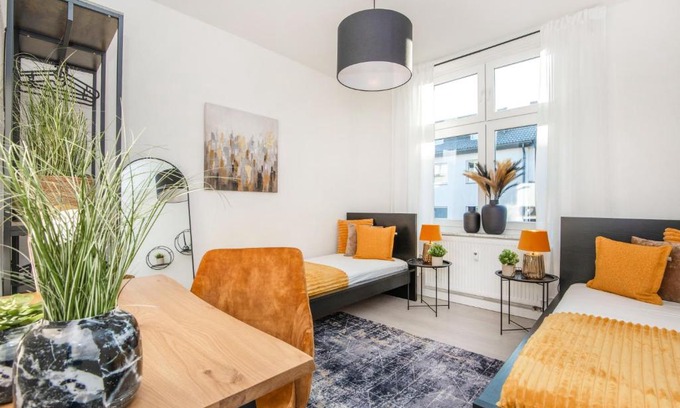Frohnhausen Apartamento | FourSolos Apartment in Central Essen