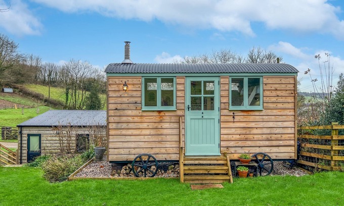 Dulverton Apartamento | Foxgloves Shepherd's Hut, Brompton Regis