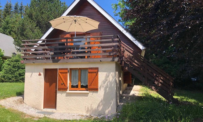 Autrans Chalet De Esquí | Chalet individual con terraza y acceso fácil al esquí, 2 habitaciones, 4 personas - Autrans-Méaudre en Vercors