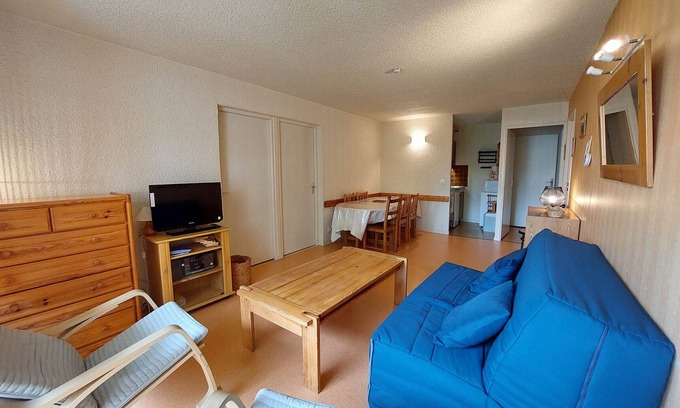 Autrans-Meaudre-en-Vercors Apartamento | Apartamento en Autrans, para 6 personas con balcón, cerca del centro y de las pistas de esquí