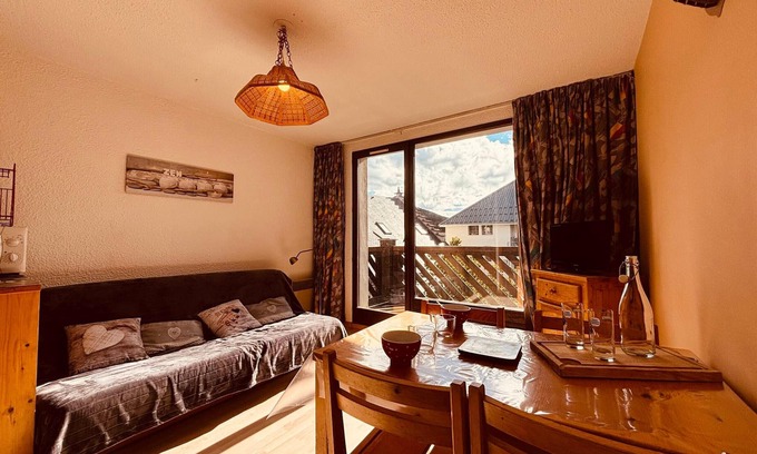 Autrans-Meaudre-en-Vercors Apartamento | Autrans - Apartamento acogedor, 4 personas, terraza, cerca de pistas de esquí
