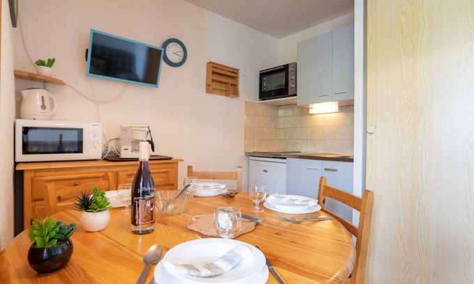 La Toussuire Casa | 25 m² Casa ∙ 1 habitación ∙ 4 huéspedes