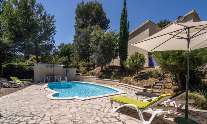 Pouzols-Minervois Villa | Villa en Pouzols con piscina privada