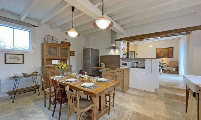 Longny les Villages Cabaña | Casa renovada, familiar y con jardín cerca de senderos y bosques