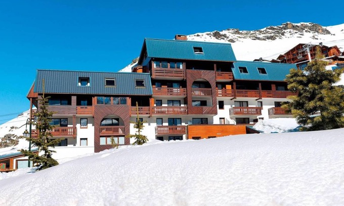 Val-Thorens Apartamento | Wifi, 50m from ski slopes, balcony, tv, ski locker, 25m², Val Thorens