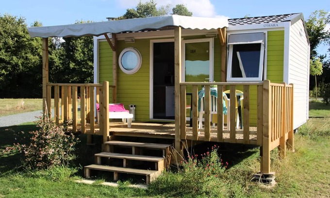 Saint-Martin-Lars-en-Sainte-Hermine Casa | Naturist campsite Le Colombier**** - Comfort Mobile Home Mervent 2 Rooms 2 People