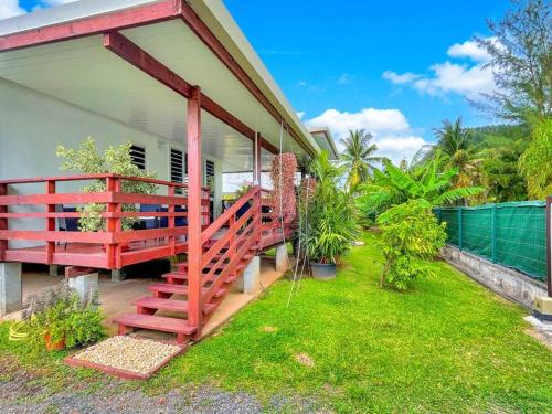 Tiahura Casa | Free canoës King Bed - Fare Mihiau